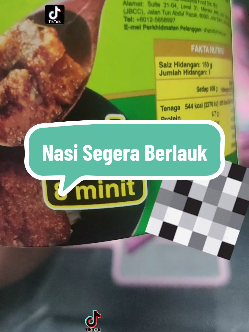 Nasi Segera berlauk #nasisegera #instantfood #janjibestdeal 