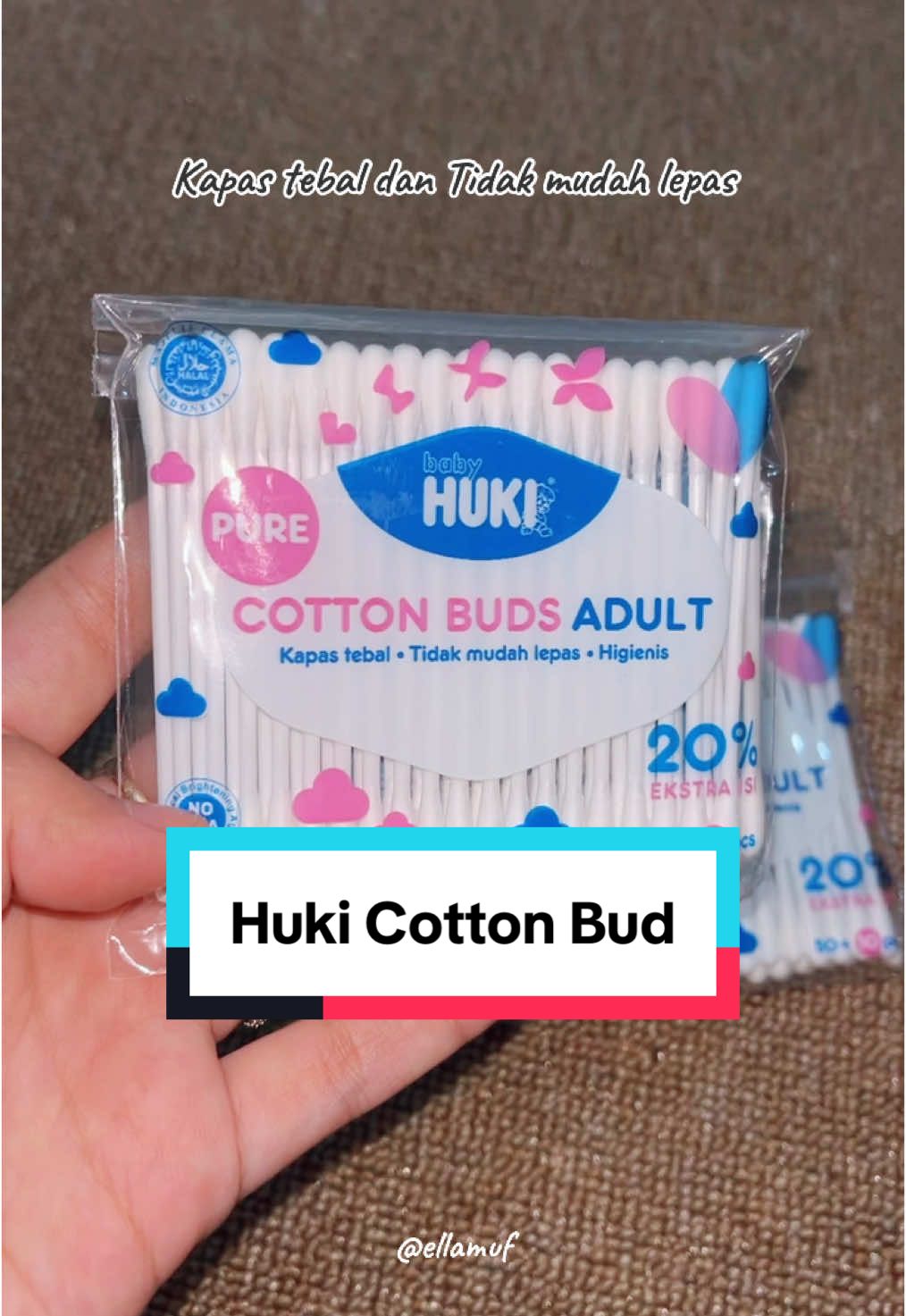 Huki Cotton Bud Berkualitas #fypシ #viral #cottonbud #babyhuki 