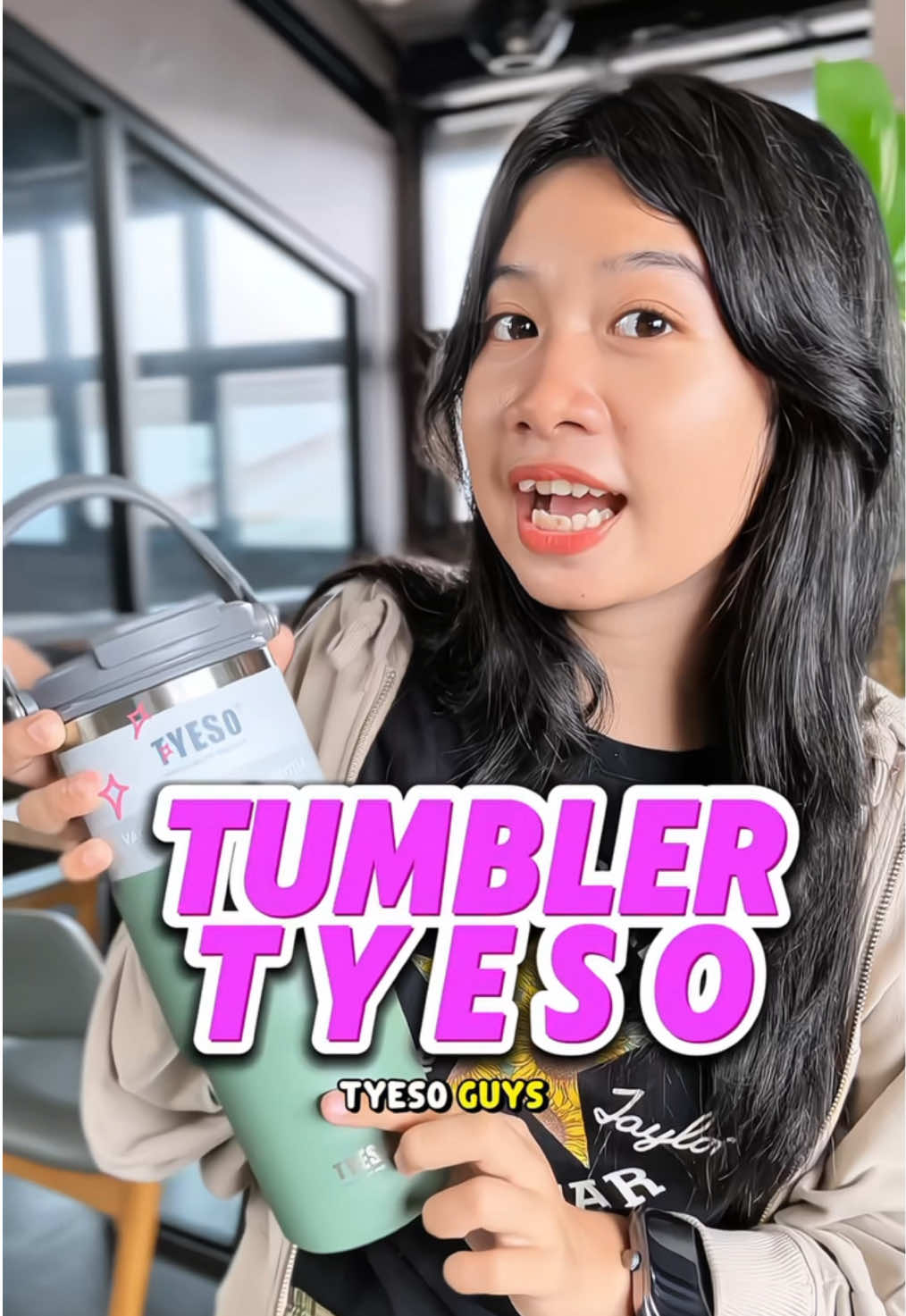 rekomendasi tumbler panas dingin dari bahan stainless yang bisa tahan panas 8 jam dan tahan dingin 12 jam  #rekomendasitumbler #tumblerrekomendasi #tumblertyeso #tumblerpanasdingin #tyesotumbler 