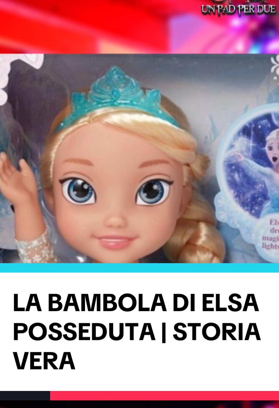 STORIA VERA: LA BAMBOLA POSSEDUTA DI ELSA 👀 Cosa ne pensate? Quello che ha eaccontato questa mamma sarà tutta la verità? #capcut #horrortok #christmas #natale #regalidinatale #disney #frozenelsa 