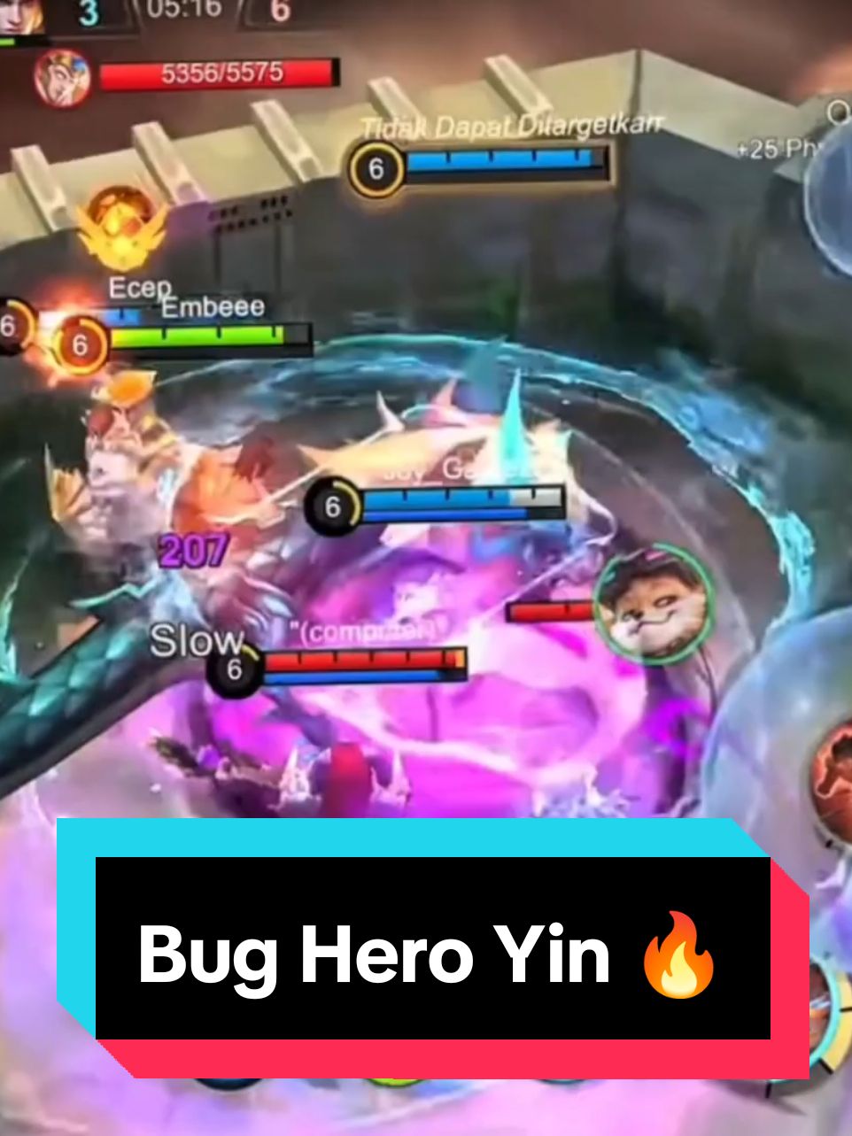 Bug Hero Yin serasa tawuran diatas ring 😆🔥//gerrard wijaya  #gerrardwijaya #yin #mobilelegendsbangbang #mlbbindonesia #MLBBLukas #PeerlessLight #fyppppppppppppppppppppppp 