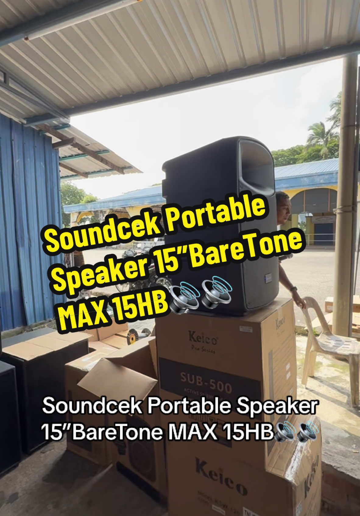 Soundcek Portable Speaker 15”BareTone MAX 15HB🔊🔊🔊🔊👍👍👍👍🇲🇾🇲🇾🇲🇾🇲🇾 #Soundcek Portable Speaker 15”#BareToneMAX15HB🔊🔊  #bossalanyeo😎😎😎🇲🇾🇲🇾🇲🇾  #almusic🇲🇾🇲🇾🇲🇾  #kepuasanpelanggankeutamaankami😊😊😊  #duniamuziktanpasempadan😎😎😎  #mantappakabu👍🏻👍🏻👍🏻😆😆😆  #soundcek🎤🎤🎤🔊🔊🔊🎶🎶🎶 