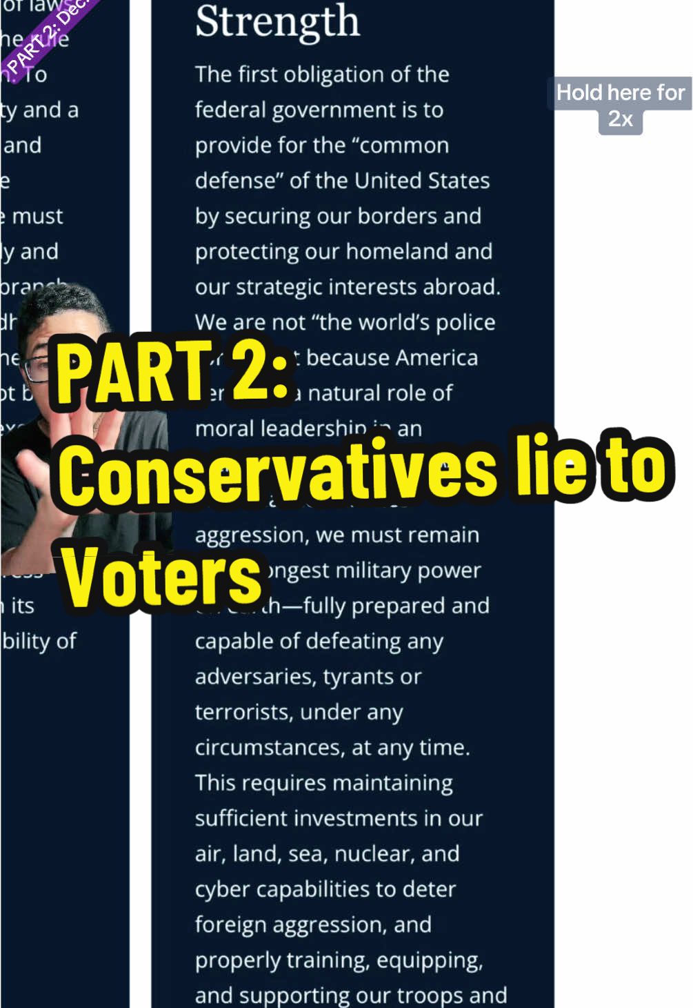 Part 2 of 3 of Deconstructing the 7 Principles of Conservativism so no Progressive will be seduced with their word vomit. #patriot #usa #america #uspolitics #democrat #democrats #liberal #leftist #usconstitution #uspolitics #neverrepublican #exposinggop #uselection #project2025 #ushistory #fypage #politics  @St.Gael 