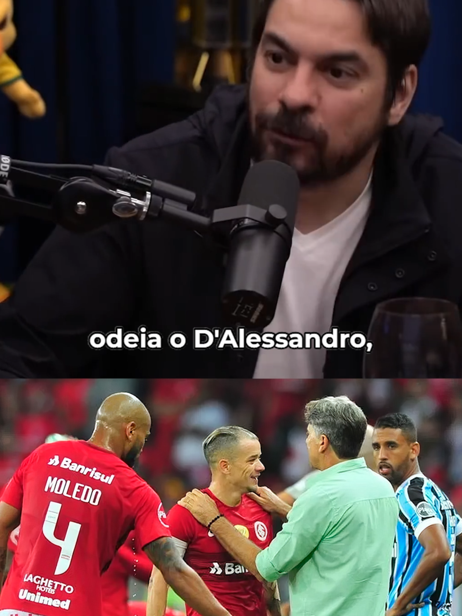 O gremista ODEIA o D’Alessandro? #gremio #internacional