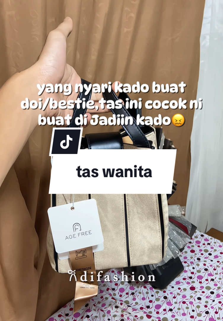 Cocok banget buat kado😭🫵🏻#agefree #tasselempang #taswanita #fashion 