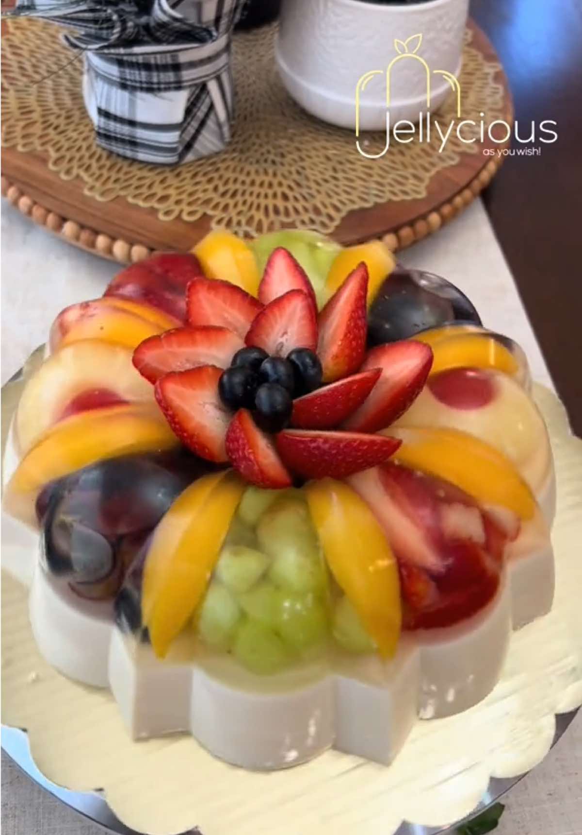 Gelatina de Frutas y Tres Leches 🤤 perfecta para cualquier ocasión #jellycious_tx #jellycious #gelatinasartisticas #jellocake #gelatinaencapsulada #gelatinadetresleches #gelatinaconfruta #katytx 