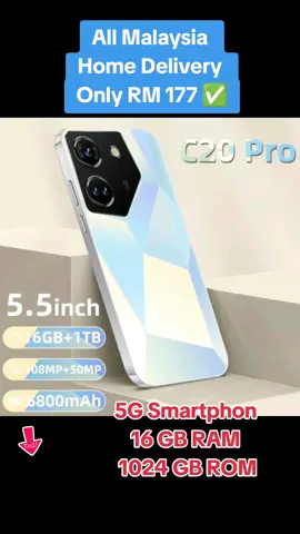 Telefon Bimbit C20pro 5.5-Inci #smartphon #tiktokshop #shoope #foryoupage 