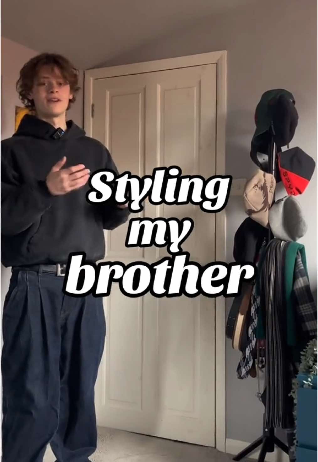 Styling my brother… #fyp #streetwear #stylingtips #stylingoutfits #mensfashion #fashion 