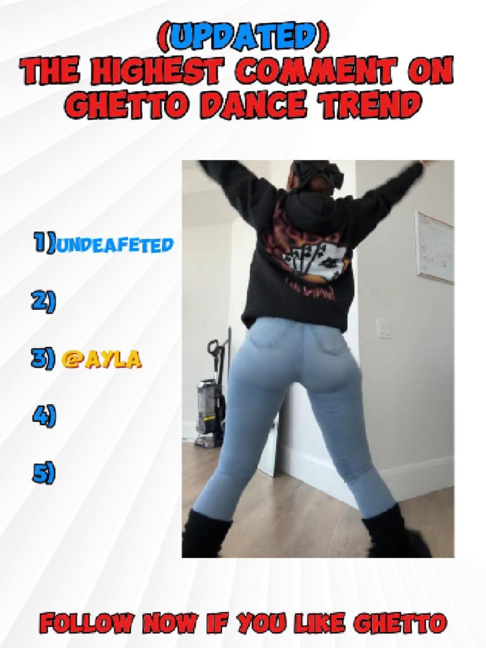 How @Britney? | The Highest Comments On Ghetto Dance Trend Tiktok 2024 | Ghetto Dance Challenges 2024 #foryoupage❤️❤️ #ghetto #ghettogirls #viral_video #dancechallenge #dancer #dancetrend #trendingvideo #viral_video #britney #ayla #cassidy @Britney @miss.aylathegoddess @💎Maria•Xrs💎  This video ranks the Top 5 ghetto dance trends based on creativity and popularity. No inappropriate content included