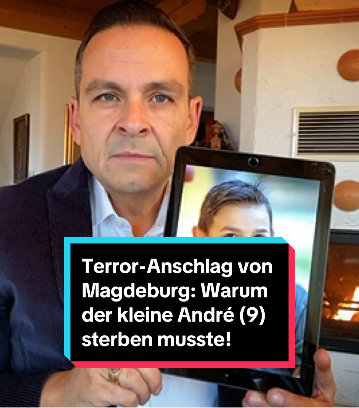 Terror-Anschlag von Magdeburg: Warum der kleine André (9) sterben musste! Ein emotionaler Kommentar von Gerald Grosz.