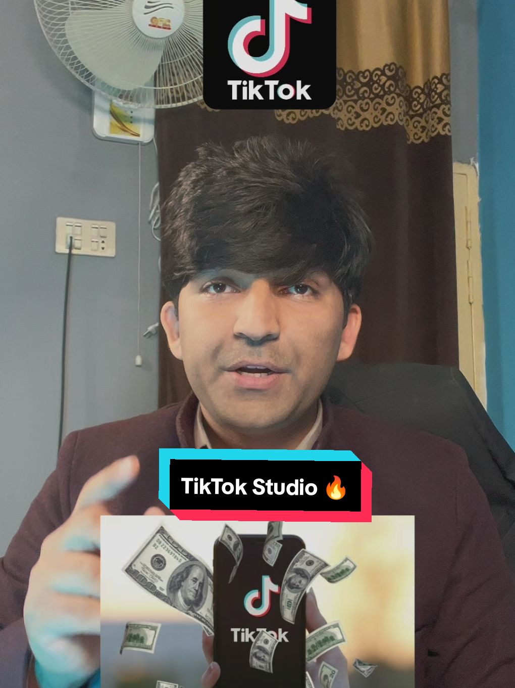 TikTok Studio 🔥  #foryou #foryoupage #Zaheerdigital #viral #Trending #Tiktok #fyp #LearnOnTikTok #100k #Tech #TiktokStudio #TiktokStudioEarning #TiktokEarning #creatorsearchinsights #creator 