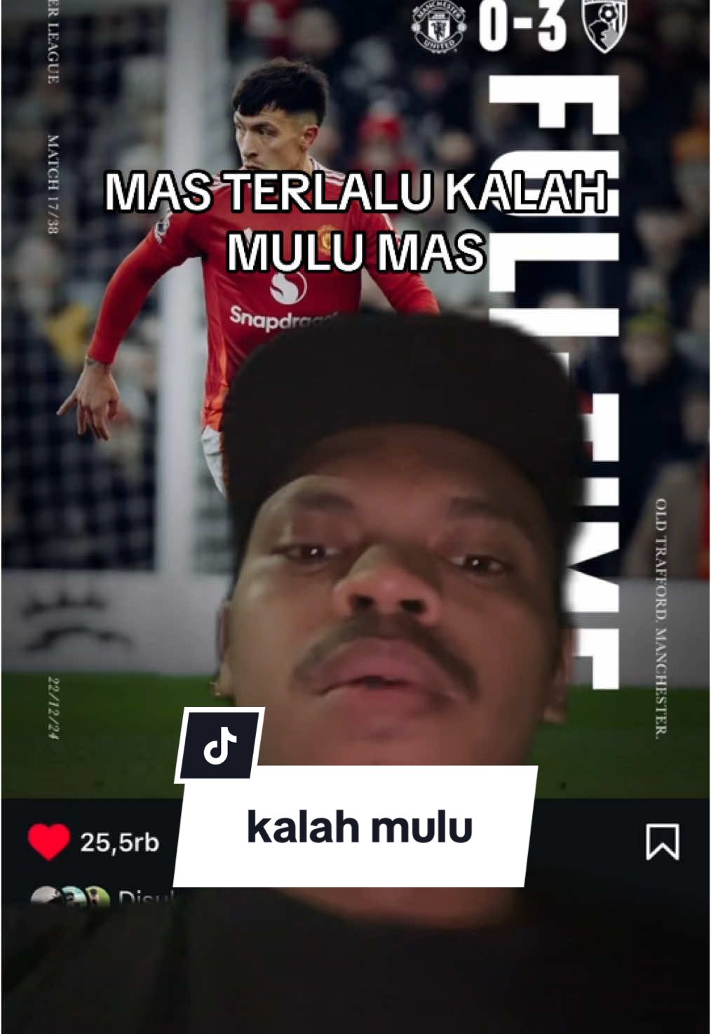 @Manchester United ajarin gua ga cinta sama lu dong pengen cabut