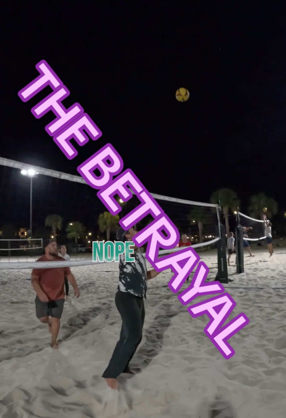 THE BETRAYAL!!! #volleyball #beachvolleyball #pov #povs #gopro #fyp #sports #satisfyingvideo #compilation #beach 