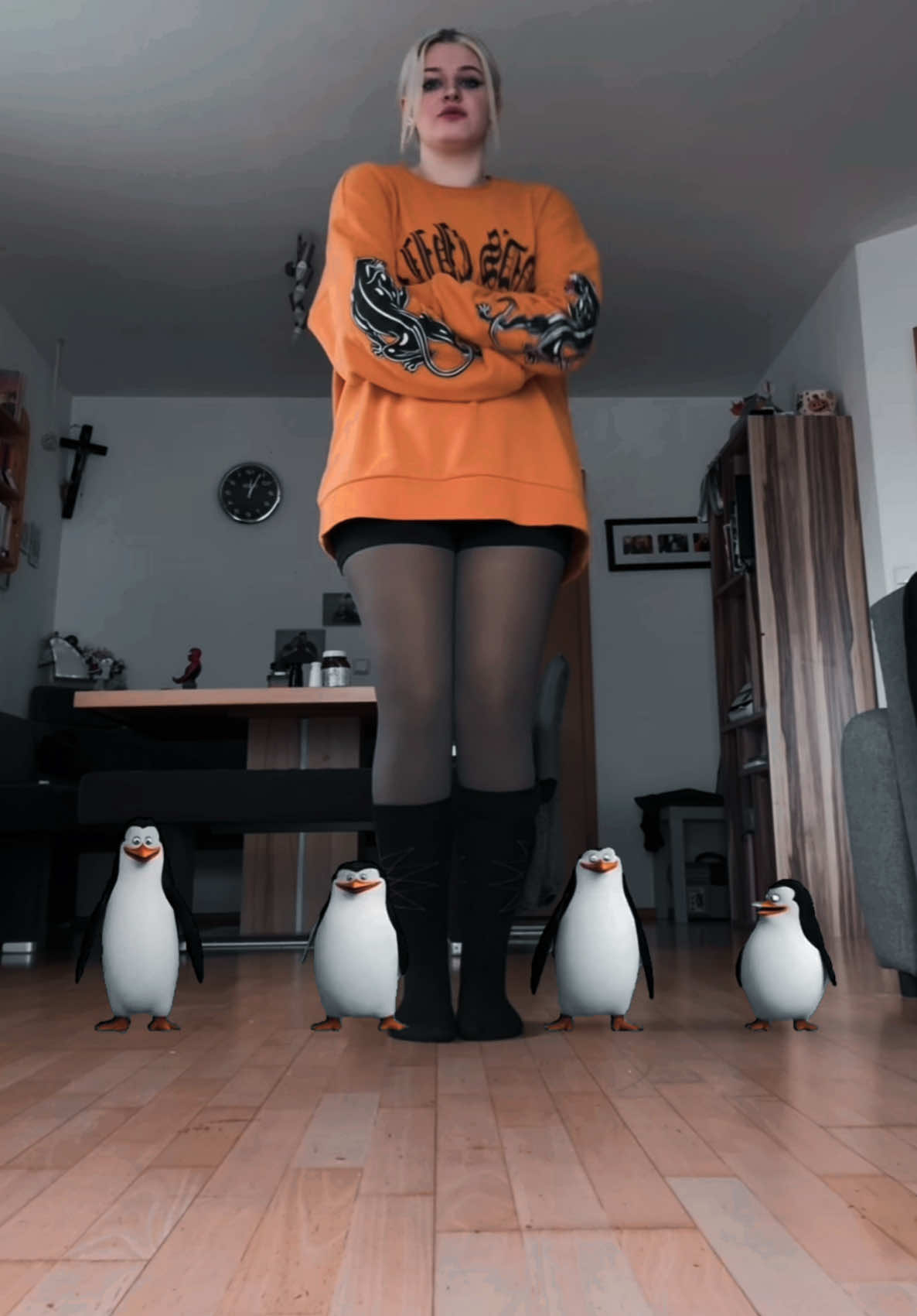 Du, du hast, du hast mich🔥🐧 #rammstein #dance #rammsteinfan #viraltiktok #callmean3lena #duhast #foryou #metaltok #justforfun #CapCut 