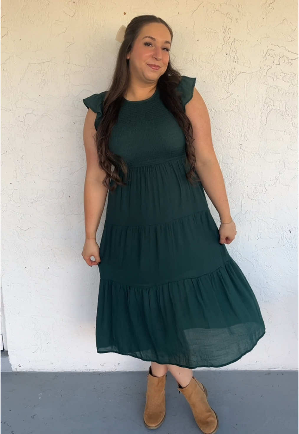 It’s all about the details ♥️🎄🕊️ #OOTD #churchootd #sundayootd #modestootd #outfitoftheday #churchoutfit #christmasdresses @ROOLEE @target @flutterhabit @Olive & June 