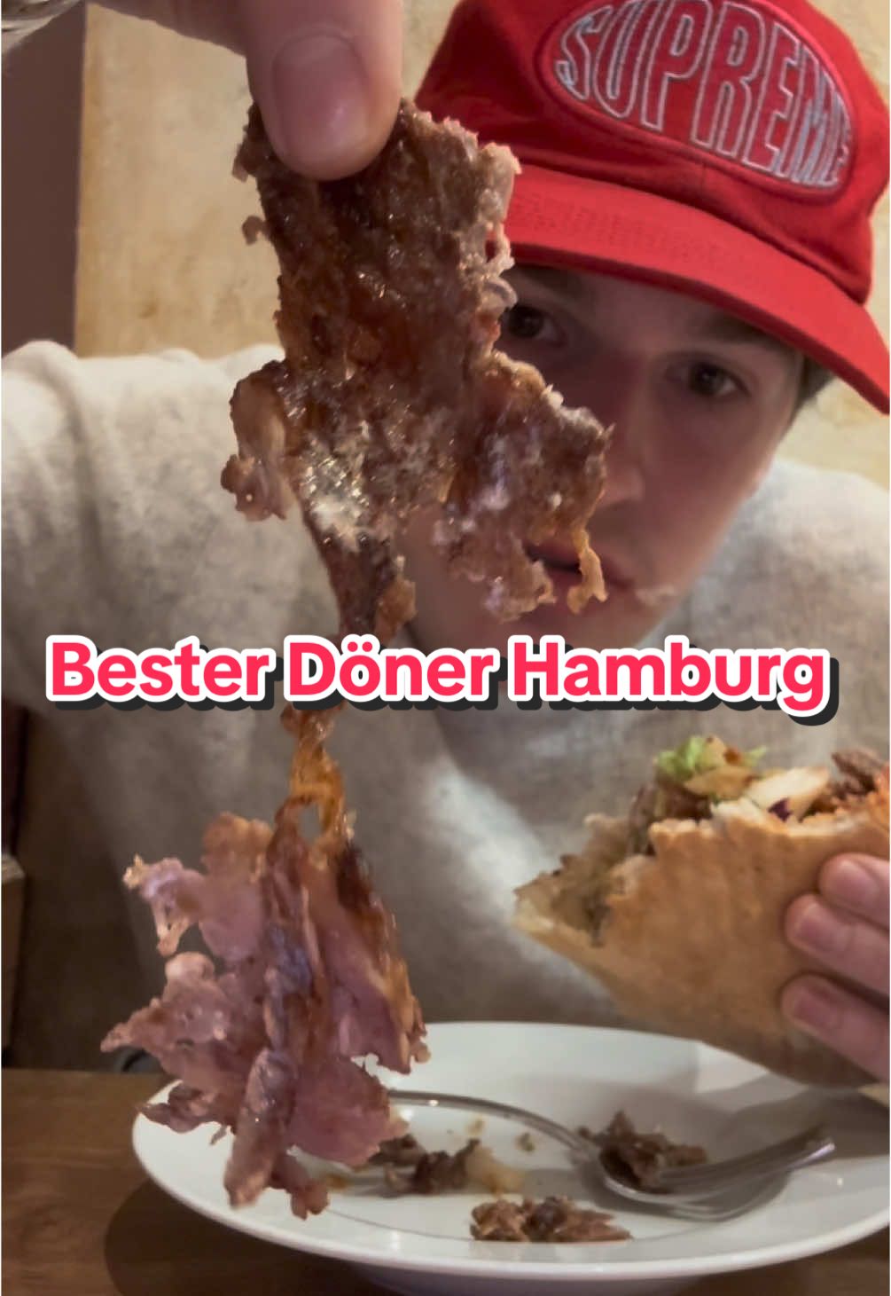 Der beste Döner in Hamburg #döner #kebab #hamburg #dönerkebap #yaprak #steindamm #holle #abugoku9999 #hamburgfood #tastetest #fyp 