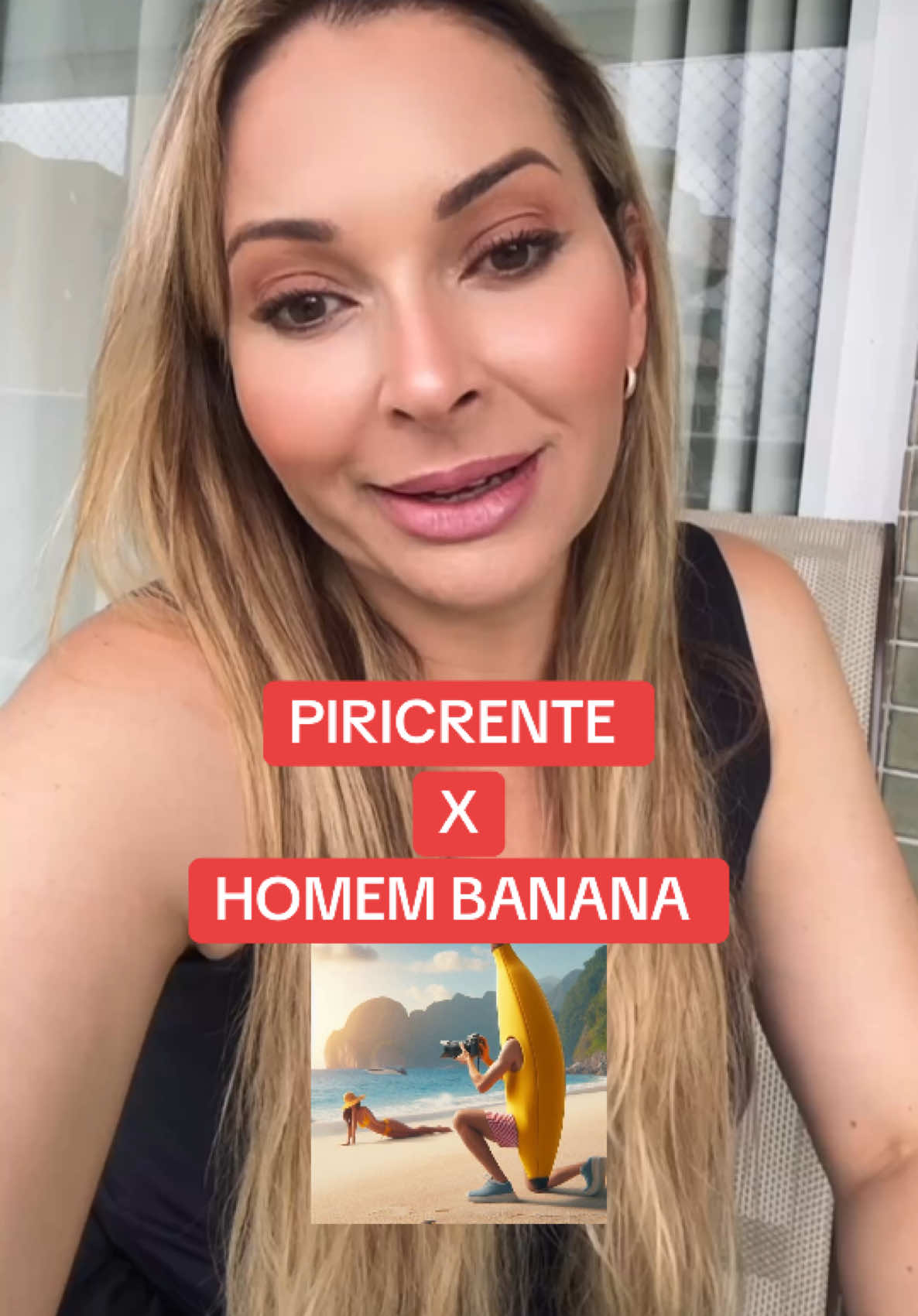 Piricrente x homem banana !! #mulherescristãs #evangelicosnotiktok #cristaonotiktok #mulherdevalor #igrejasevangélicas #crentenotiktok #pastora #pastores #igrejaevangelica 