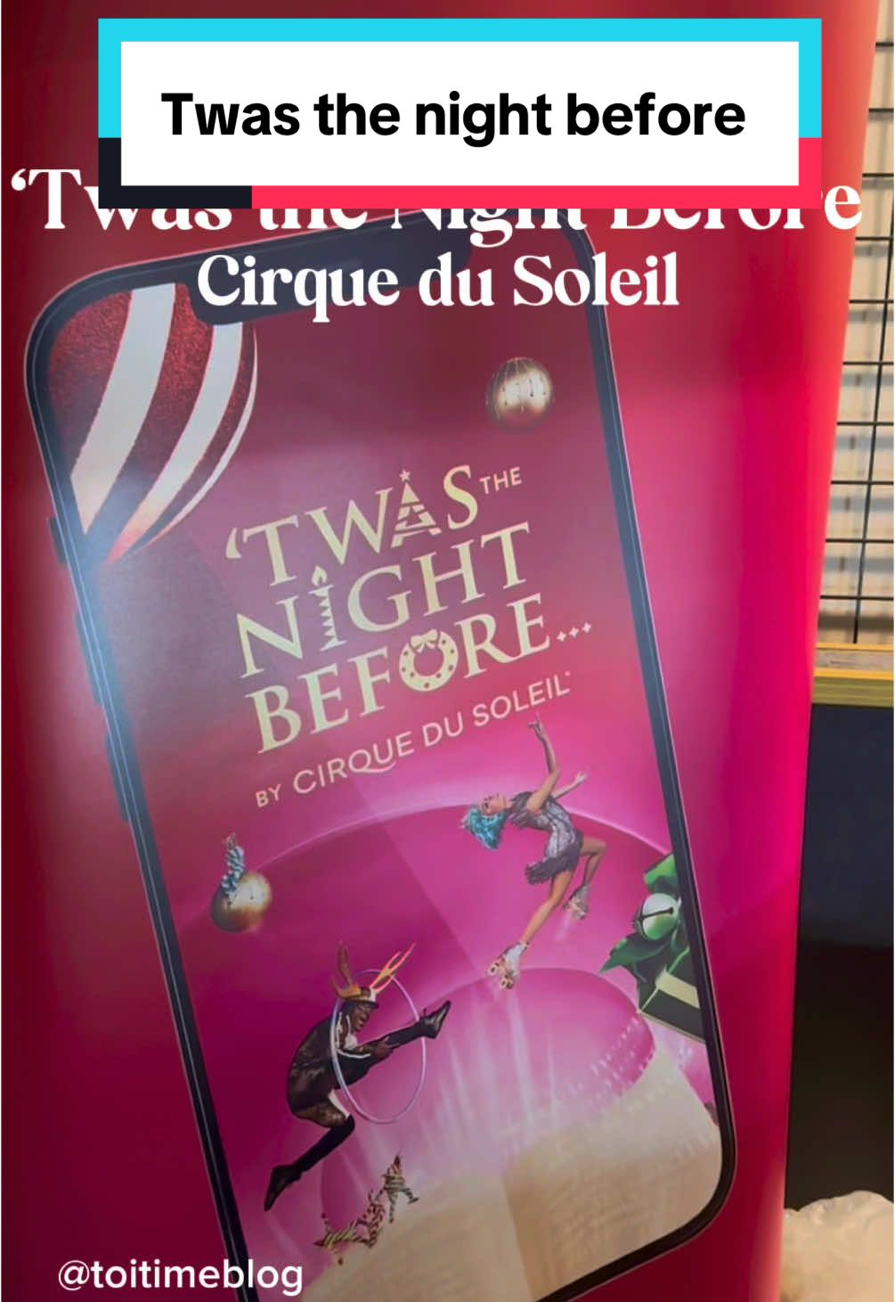 Twas the night before @cirquedusoleil is a must see! Fun for the whole family but brings the holiday vibes full circle. I enjoyed dancing along watching the most mesmerizing experience at the #themetphilly  . Don’t miss this experience before it ends in Philly December 29th!  . Pro tips: The closer you sit the more involved in the show you are! It’s 85 min no intermission so get there in enough time to park, and get concessions. . The staff at the Met definitely were amazing! Get your tickets now it makes a great gift of an experience instead of just a bunch of things #cirquedusoleil #twasthenightbeforechristmas #holiday #familytime #family #toitimeblog 