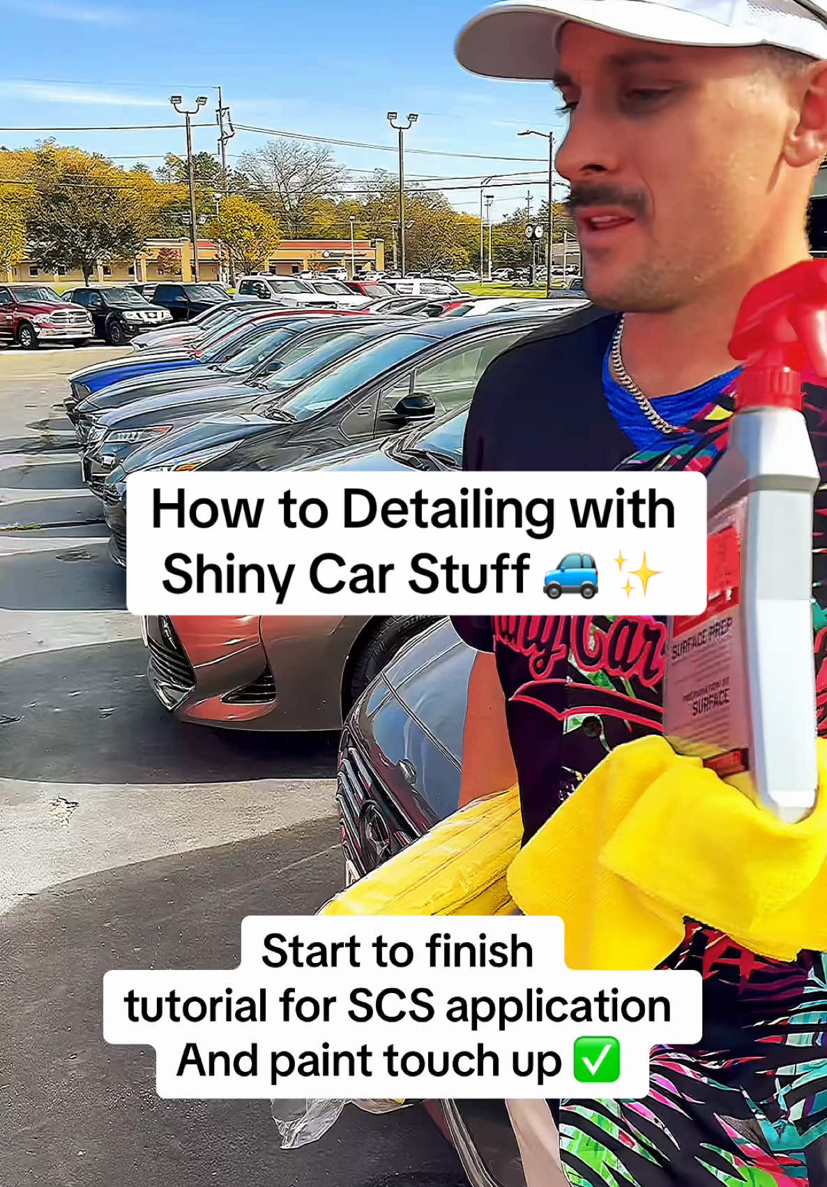 Full Tutorial on how to apply Shiny Car Stuff with scuffs and paint transfer.  Shiny Car Stuff will not remedy base coat damage. If you want to preview what the product will look like onnyour car before buying, simply wet your car panel with water and that’s how Shiny Car Stuff will look on your car 🚙    It’s 25% off right now for the Christmas Sale! Take advantage of our last sale of the year 2024 🥳 #creatorsearchinsights #cars #detailing #paintcorrection #fyp #cardetailing @Shiny Car Stuff 