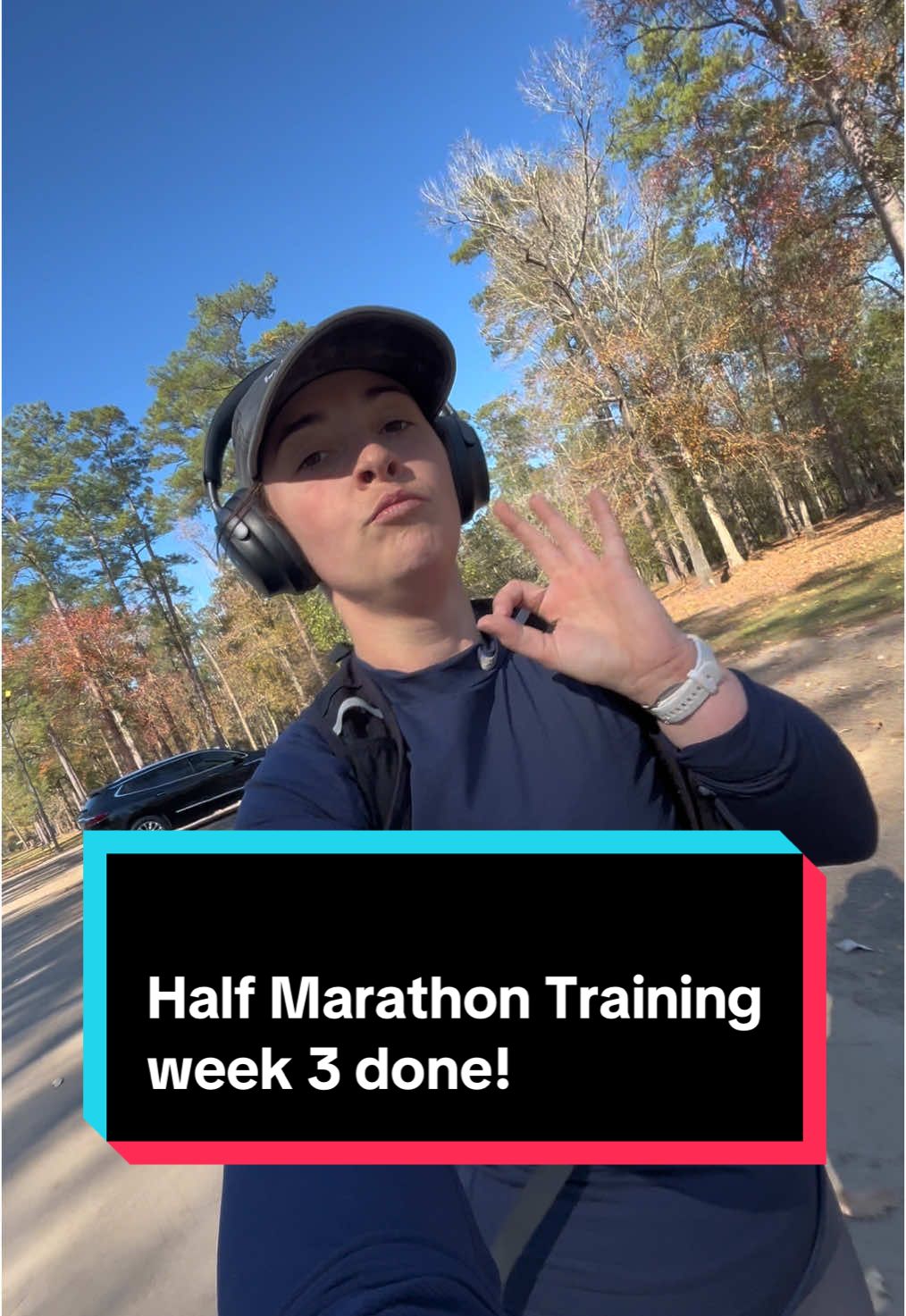 Half marathon training! Week 3 is complete 🥰  #halfmarathontraining #running #garmin #runtok #hoka #fypシ #slowrunner #dohardthings @Garmin Watches 