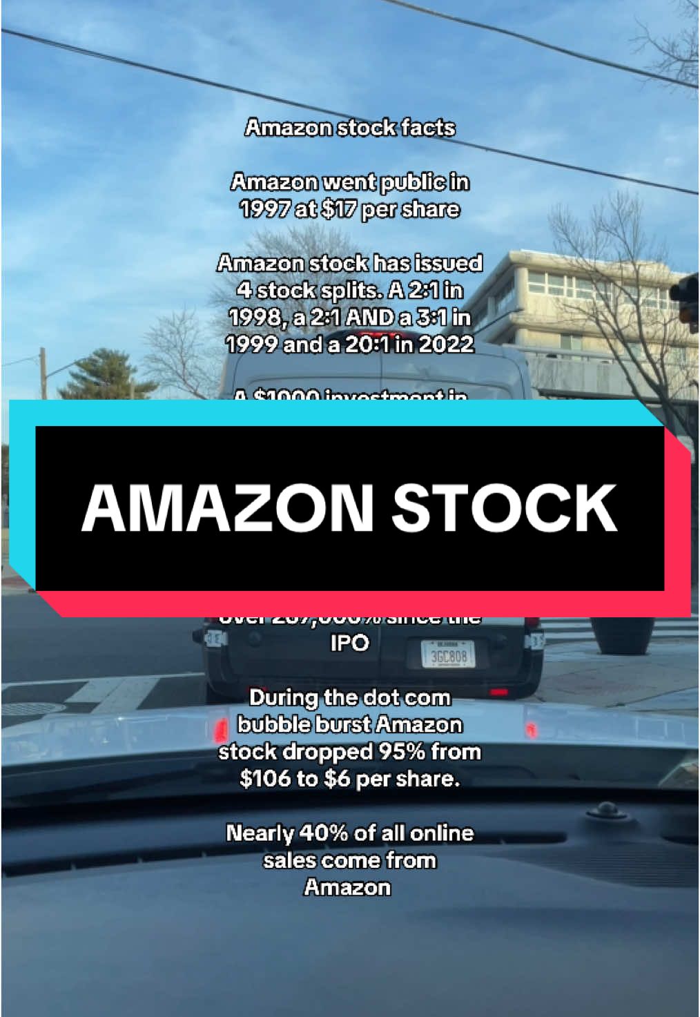 Dream big, truck  #kennethsuna #retireearly #genzfinance #investingforbeginners #investing #learnontikok #Lifestyle #howtoinvest #millionairemindset #millennialmoney #dividends #growthstocks #amazon #amzn 