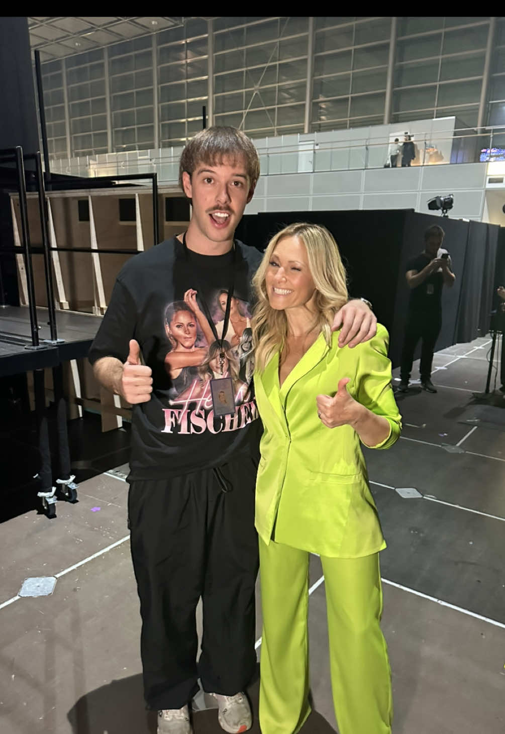 Danke für die grosse Chance @Helene Fischer (keinen Ton getroffen)