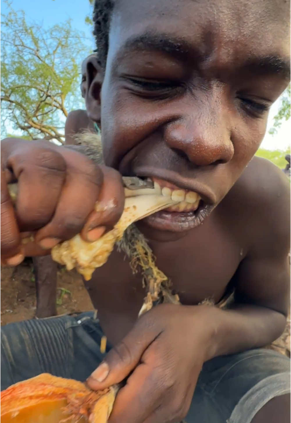 This is So delicious Amazing food#hadzabetribe #africastories #villagelife #foodtiktok #usa🇺🇸 #FoodLover 