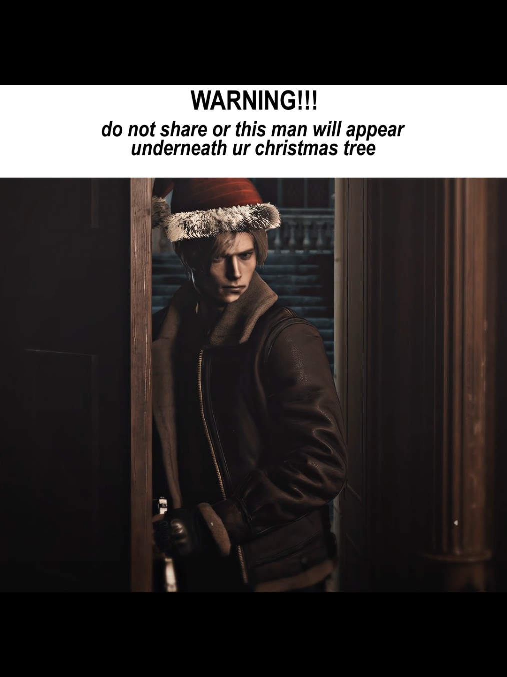 WARNING!!! #leonkennedy #leonkennedyedit (scp:@🍯🐰 hunni 💕 ) #residentevil4 #residentevil #re4 #leonkennedyre4 