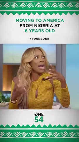 Moving to America from Nigeria at 6 years old  🎙️ @yvonneorji  #nigeria #naijanews #culture #celebrity #yvonneorji