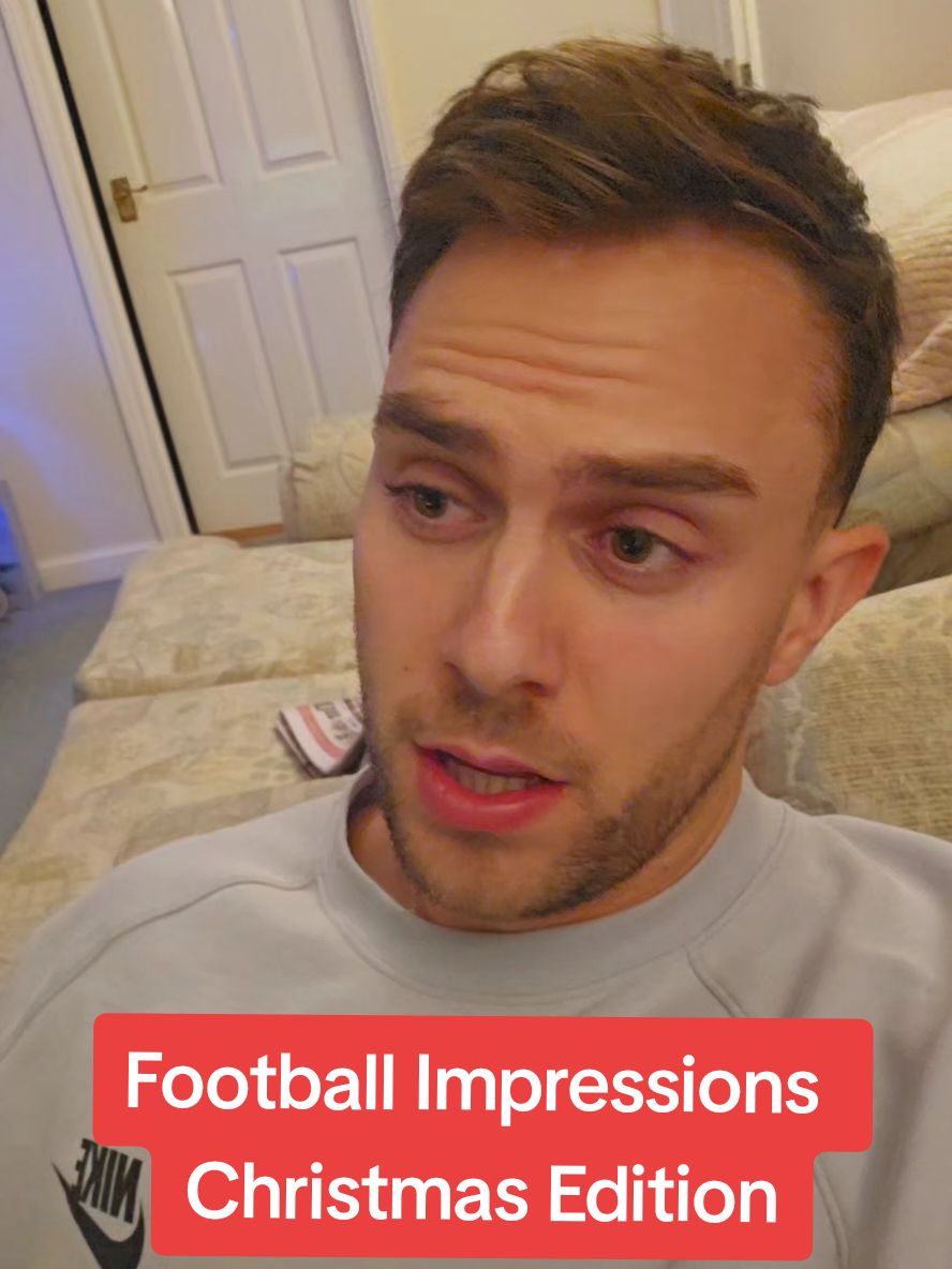 10 Football Impressions: Christmas Edition 🎄 #fyp #impressions #football #footballtiktok #christmas 