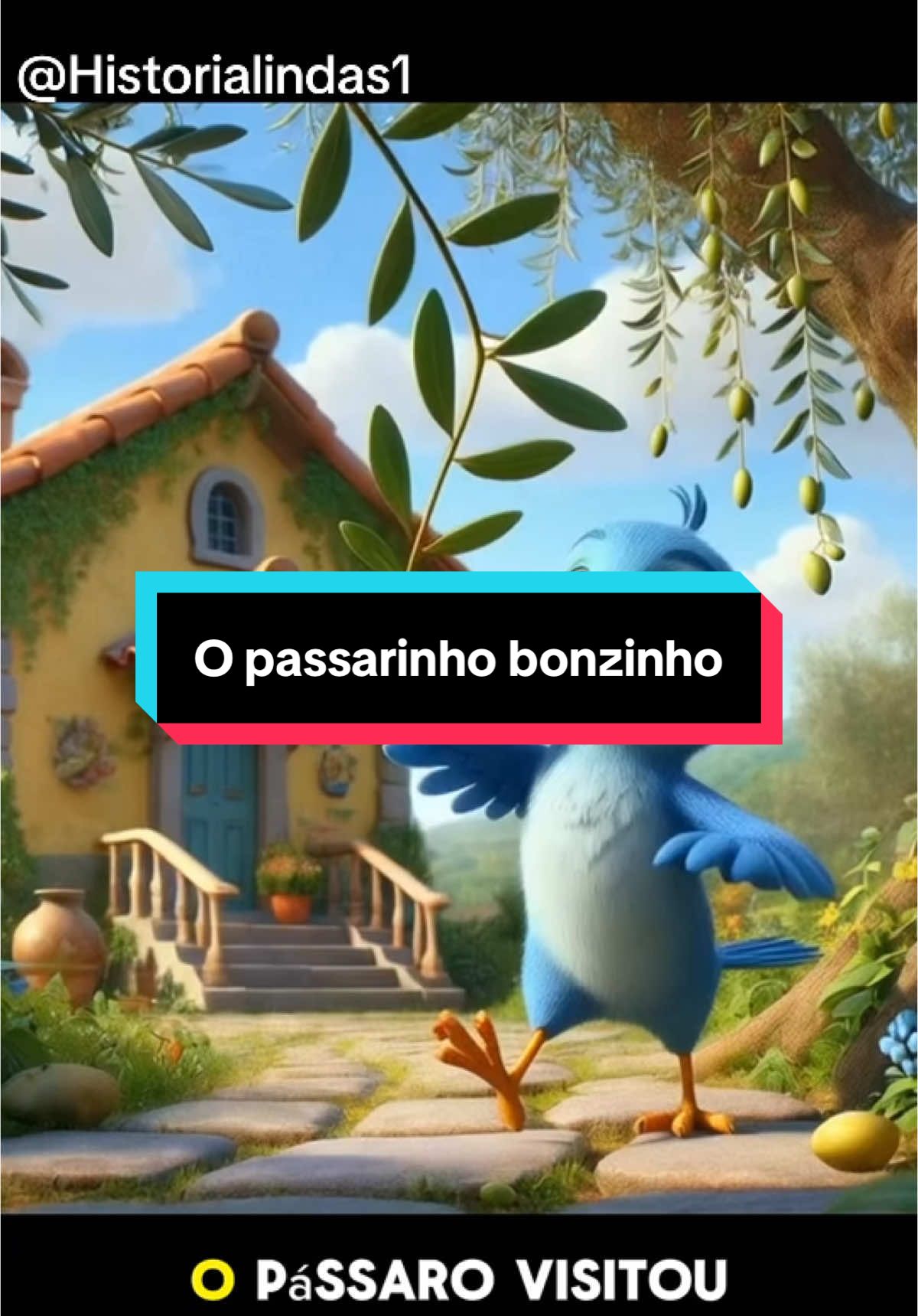 O passarinho bonzinho de mais, porem … #fabula #historia #conto 