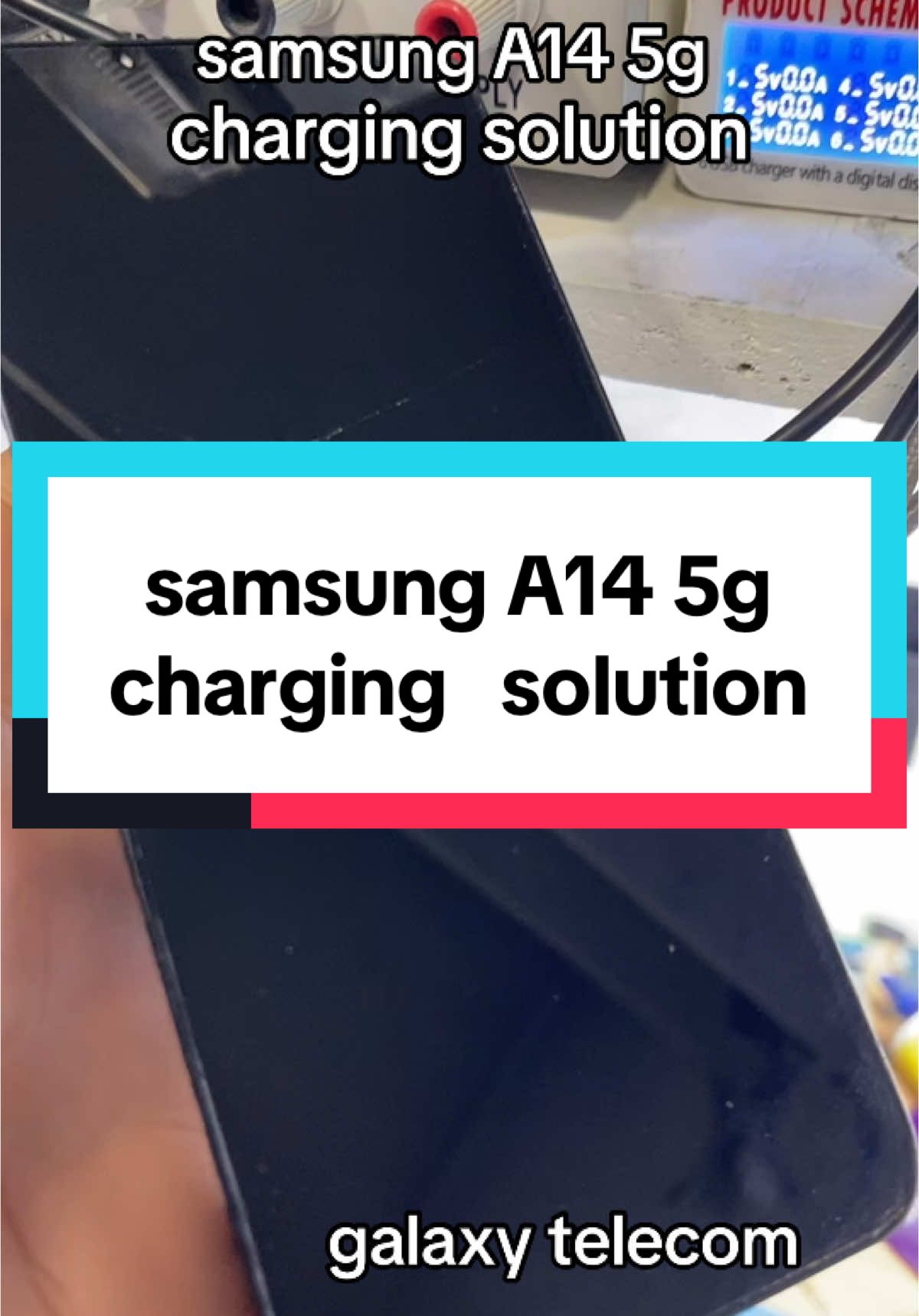 samsung a14 5g charging jumper solution .حل مشكلة الشحن#samsung #fybシ #الشعب_الصيني_ماله_حل😂😂 