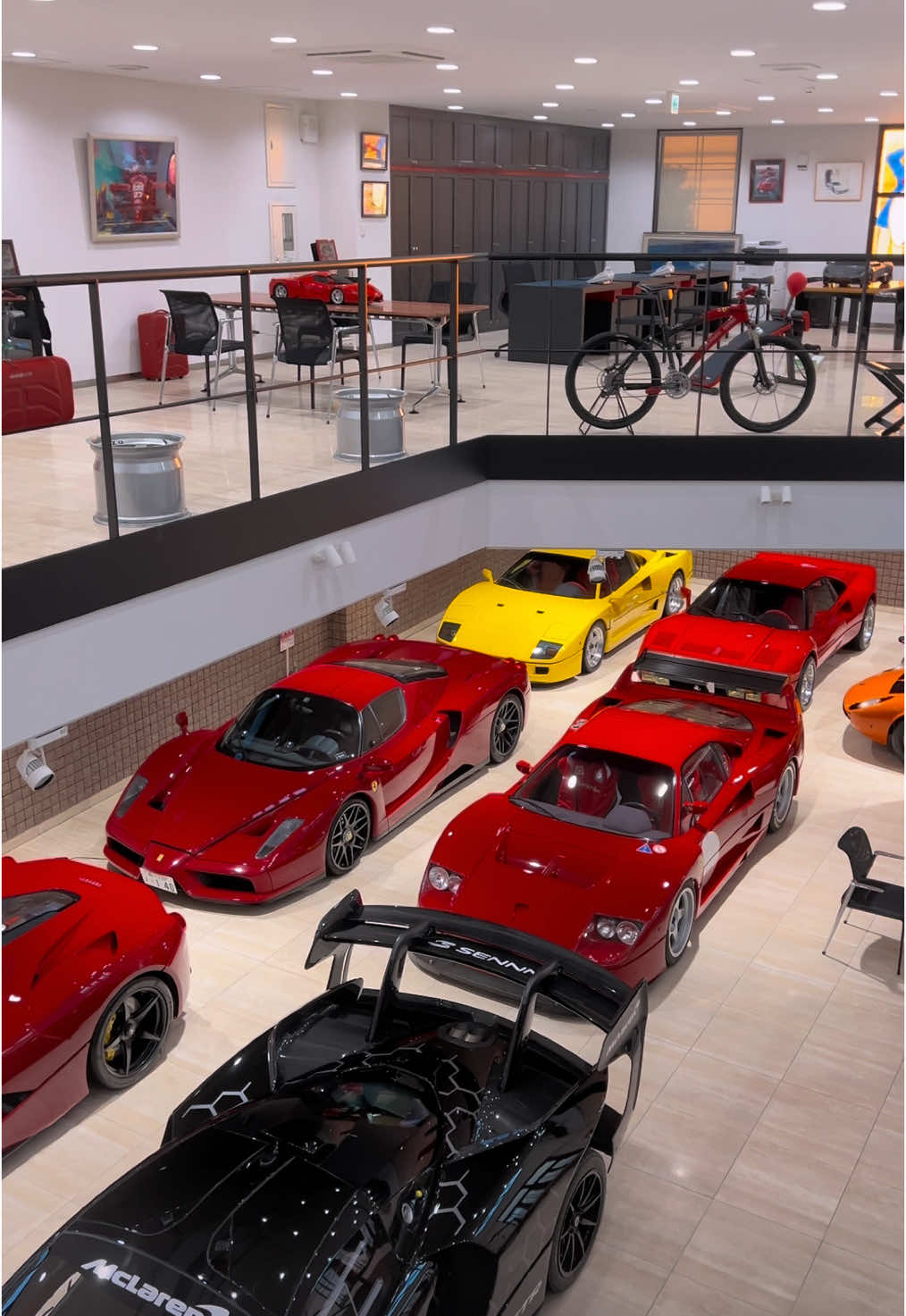 Only half of this Japanese billionaire's entire collection  #ferrari #lamborghini #mclaren #f40 #f50 #laferrari #lamborghinireventon #ferrarienzo #hypercars #supercars #carenthusiast #automotive #japancarspotting #tokyocars 