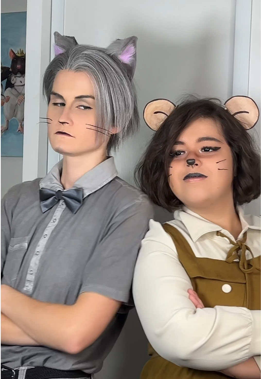 Remake Tom and Jerry cosplay Duo @yukuio #tomandjerry 