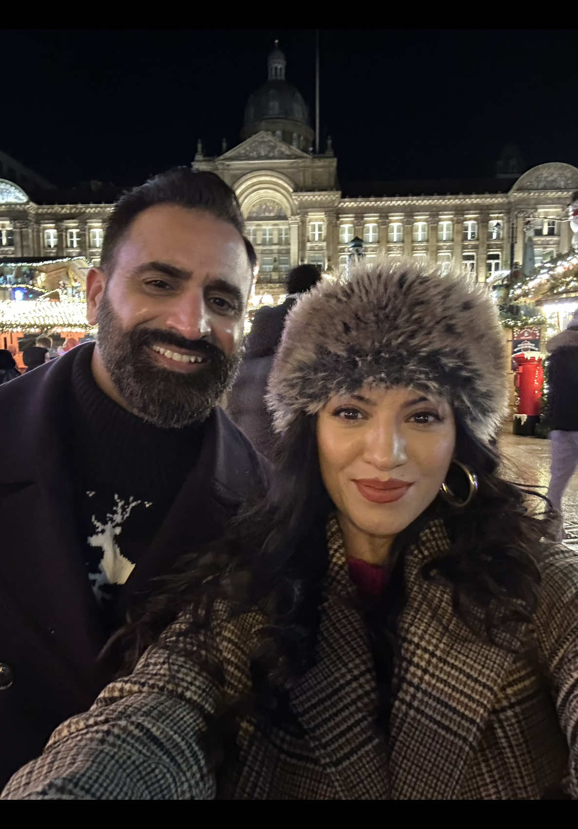 The last weekend before Christmas, come join us and see how a married couple of 25 years make the most of  Birmingham German Markets although its nothing like it use to be …. Anyone else felt the same?  And hey, if you’re into hearing more about our journey and relationship stuff, check out our podcast where we talk all about life, love, and everything in between. Links in bio catch us on all major platforms!  @The Best Couple Podcast  @Marks & Spencer  #fyp #birmingham #birminghamchristmasmarket #christmasmarket #brum #christmas #festive #thebestcouplepodcast #tbcp #sureet #britishindian #sureetkular #christmasvibes #couplegoals  #holidayfun #marriedlife #mands #podcastlife #husbandandwife#marriagecouple #marriedlifehumor #itchprank #manchester #marksandspencer #manchesterchristmasmarkets 