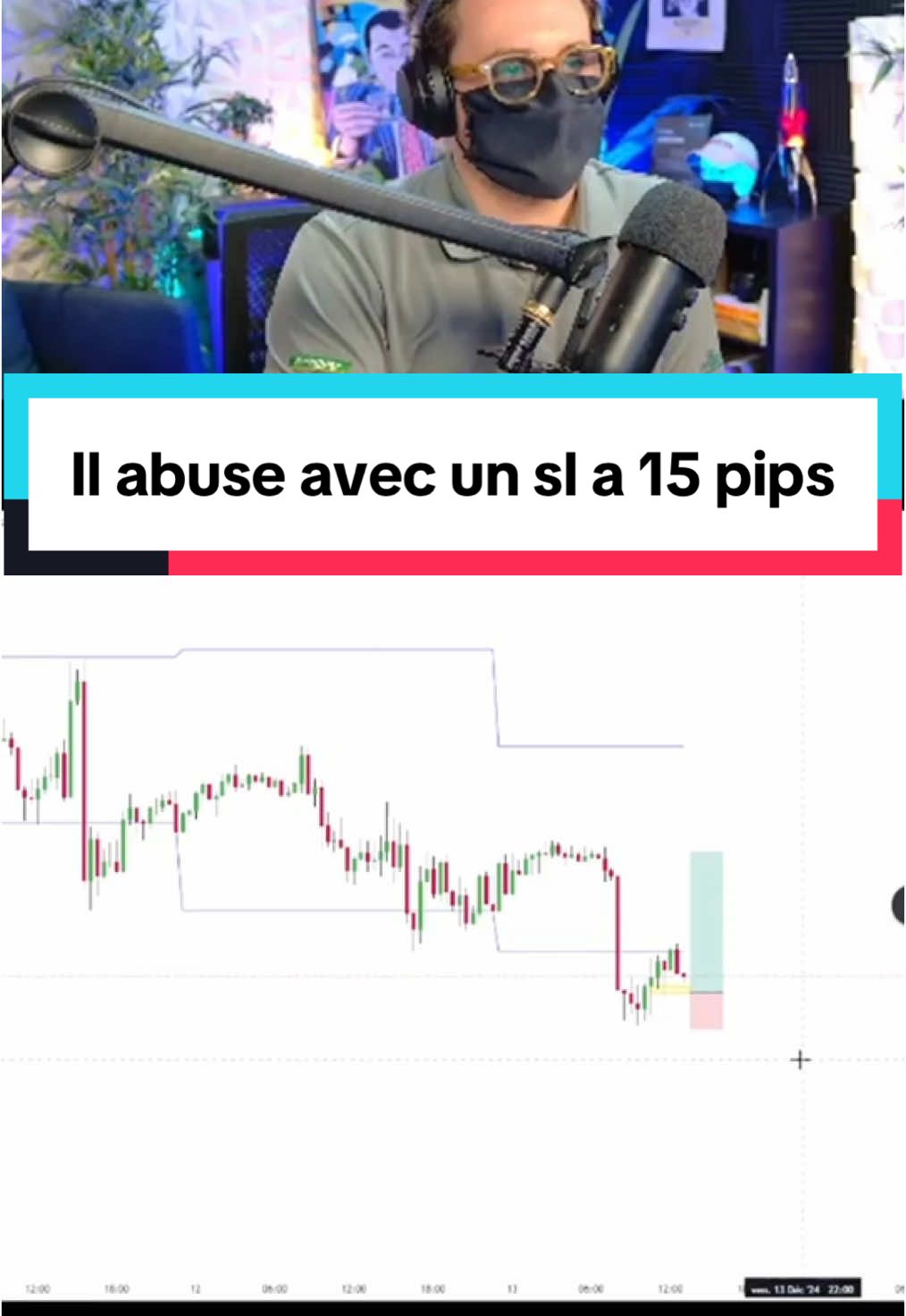 🎯 Un stop-loss… beaucoup trop serré ? Dans cet extrait, je réagis au trade d’un autre trader, et dès que je vois la taille minuscule de son stop-loss combinée à son buy limit, je me dis : “C’est sûr, il va se faire stopper avant même que le mouvement ne commence !” Parfois, vouloir être trop précis peut coûter cher. 💬 Et vous, vous gérez comment vos stop-loss ? Êtes-vous plutôt team “serré au maximum” ou team “plus d’espace pour respirer” ? Partagez votre avis en commentaire ! #T#TradingF#ForexS#StopLossT#TraderLifeScalping