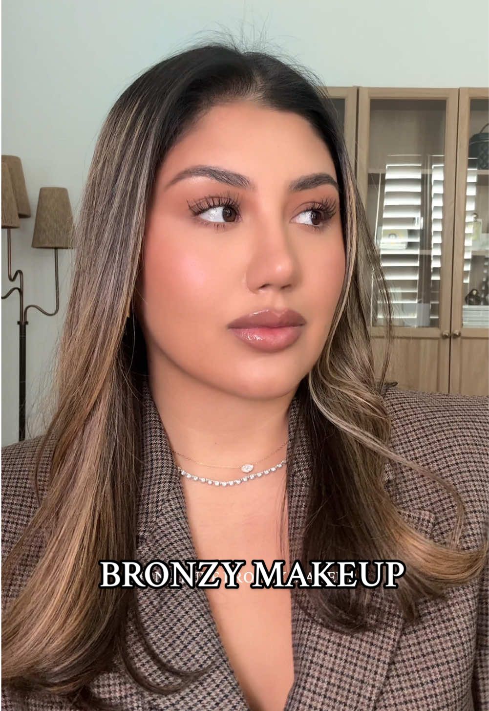 Loved this bronzy makeup using my new brushes from @BK Beauty Brushes 🤎 #makeup #makeupbrushes #bkbeauty #naturalmakeup #glam #easymakeup #makeuptutorial 