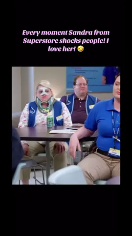 Sandra was a true icon! We needed more of her! #superstore #fyp