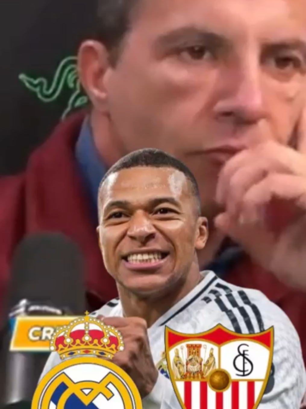 Cristóbal Soria reacciona al golazo de mbappe hoy Real Madrid vs Sevilla #cristobalsoria #madrid #sevilla #chiringuito 