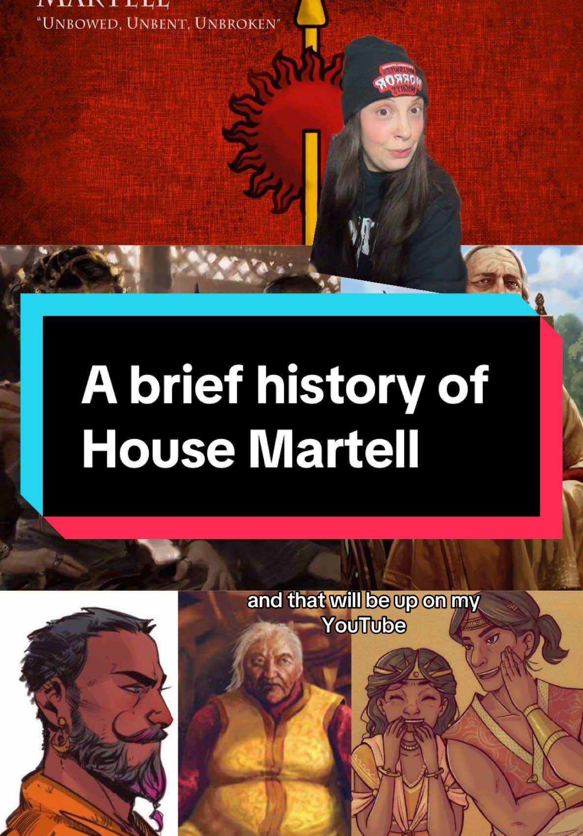 Replying to @Ha A brief history of House Martell #asoiaf #asongoficeandfire #gameofthrones #martell #housemartell #dorne #westeros #sevenkingdoms #nymeria #sunspear #meriamartell #doranmartell #oberynmartell #eliamartell #ariannemartell 