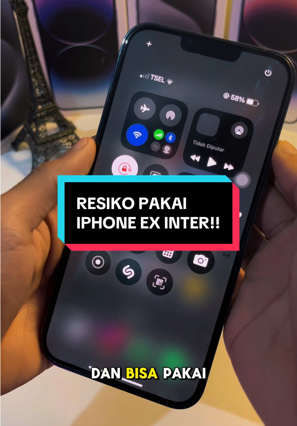 ada gak yang ngalamin kendala seperti ini?bole ikutin cara ini ya #unblockimei #imeikeblokir #iphonetricks #iphoneinter #jasaunlockimei 