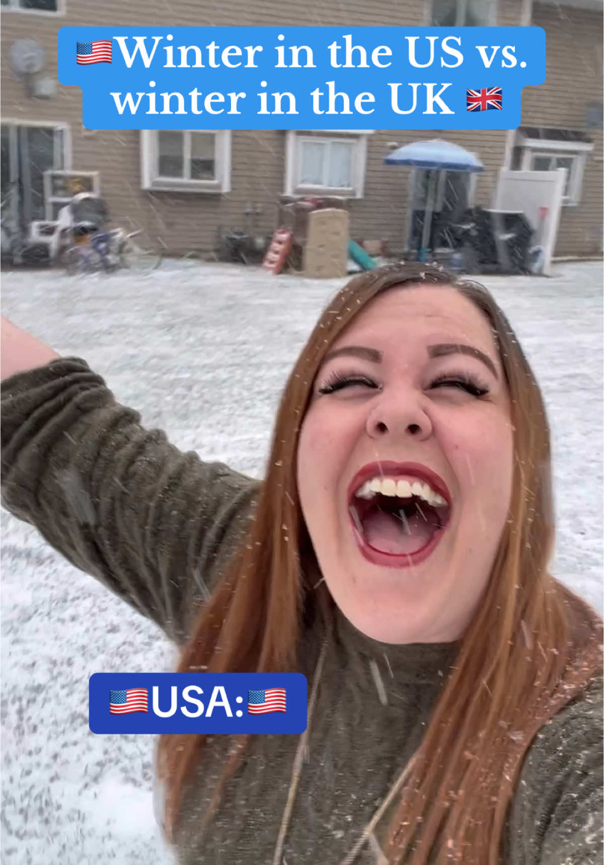 Canadians are built different. 😂🇨🇦 #ukvsusa #britishvsamerican #unitedkingdom #unitedstates #canada #canadian #canadiancheck #british #american #winter #snow #cold #funny #humor #funnyvideo #americavscanada @imjoshfromengland2 @octavien5150