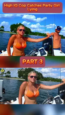 High IQ Cop Catches Party Girl Lying - Part 3 #cops #copsoftiktok #copsontiktok #copstiktok #police #chase #copschase #foryou #fyp #usa