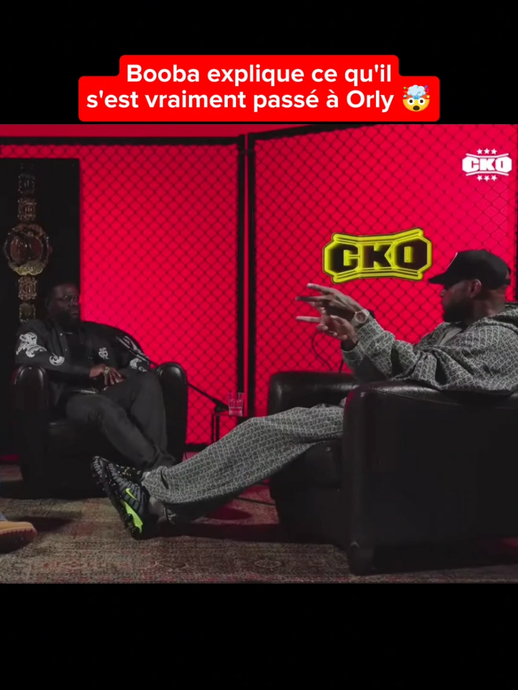 La vérité sur la bagarre entre Kaaris et Booba a Orly 🤯 (Booba dans CKO) #booba #kaaris #cko #orly  @Kaaris @BOOBA 