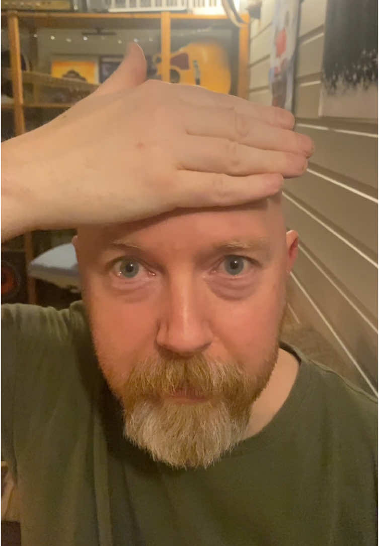 It keeps going… #dad #bald #ikeepitundercover 