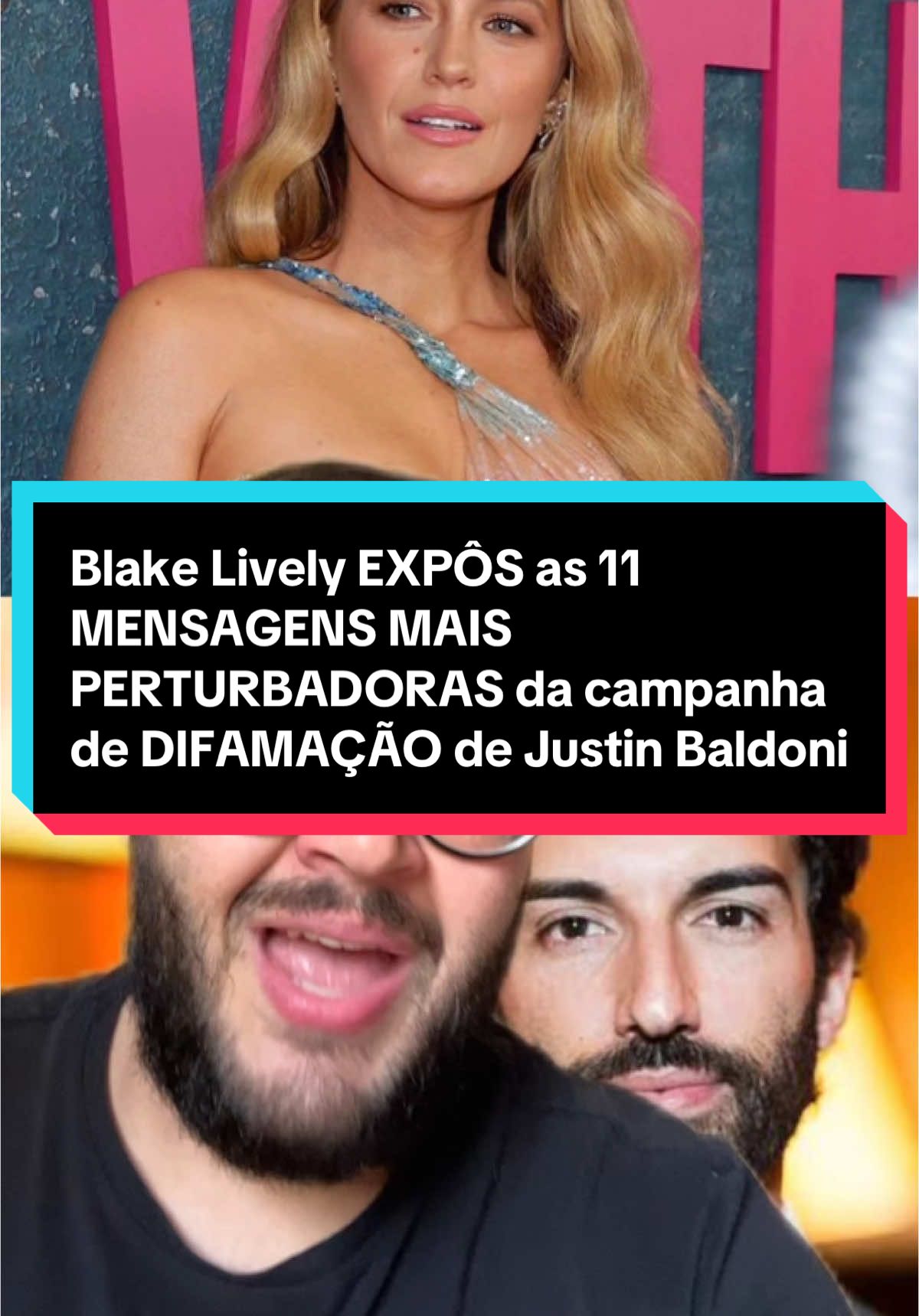 Blake Lively expôs as 11 mensagens de texto mais perturbadoras que a equipe de Justin Baldoni e ele trocaram sobre a campanha difamatória feita com ela durante o lançamento de, É Assim Que Acaba. #blakelively #justinbaldoni #itendswithus #éassimqueacaba #treta #fyp #fypp #foru #foruyou #fypシ゚viral🖤tiktok #fyyyyyyyyyyyyyyyy 