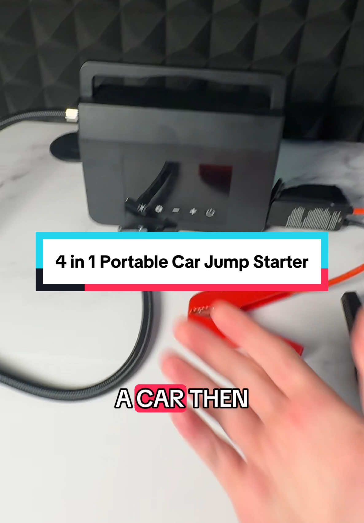 This is a must have for your car this winter season! #jumpstarter #4in1jumpstarter #caraccessories #carstuff #TikTokShop 