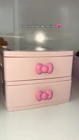 Organizador infantil fofo da Shopee 💖 #shopee  #organizadores  #maedemenina 