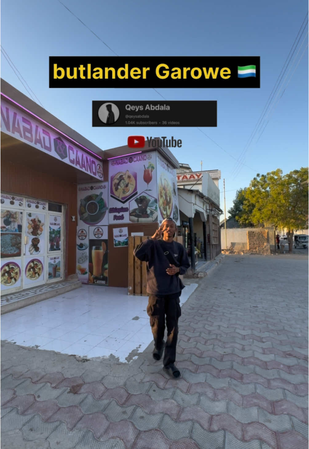 @Nabad iyo Cano Garowe #buotlandvlogs🇸🇱 #dalxiis #vlogs #yutube @iam kuLmiye 