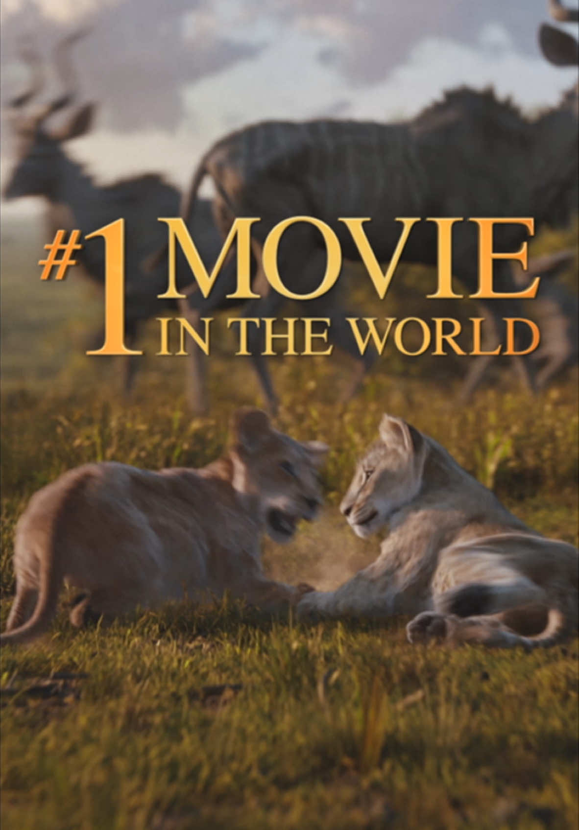 The #1 movie in the world is 